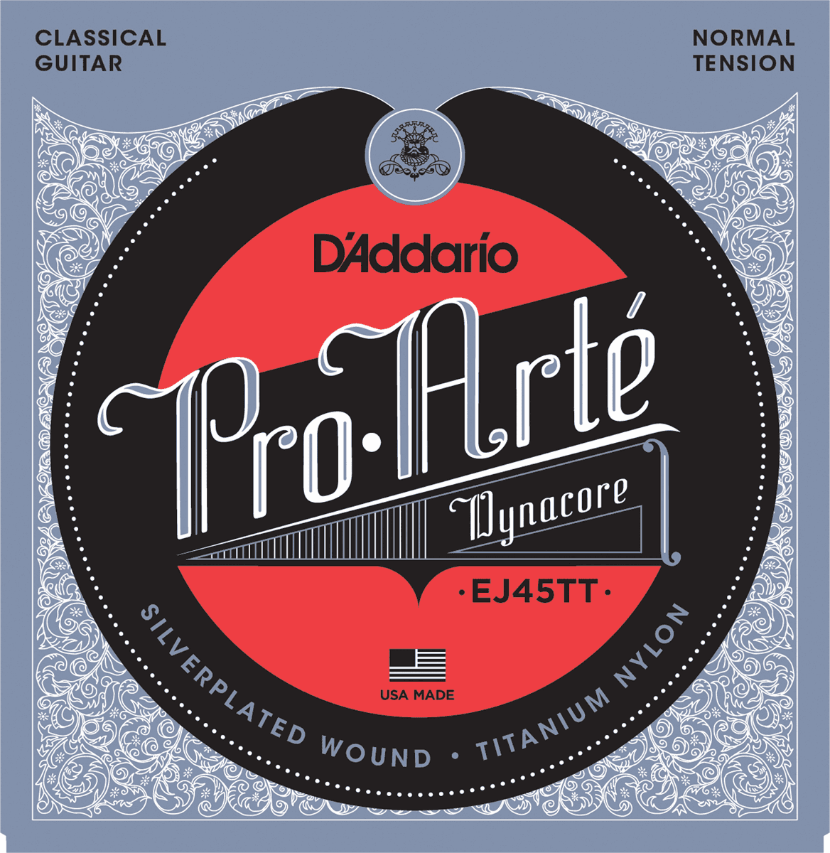 D'addario Jeu De 6 Cordes Ej45tt Pro Arte Classical Dynacore Normal Tension - Nylonsnaren voor klassieke gitaar - Main picture