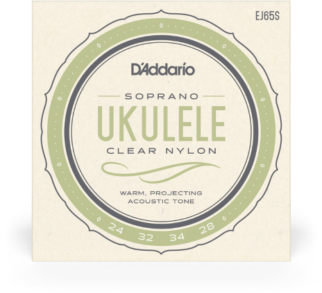 D'addario Ej65s Pro Arte Ukulele Custom Extruded Soprano - Ukulelesnaren - Main picture