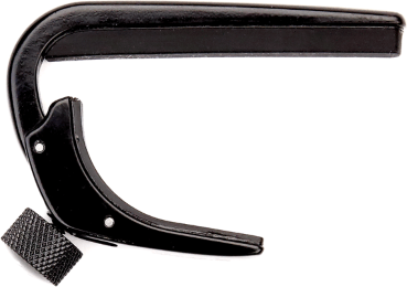 D'addario Ns Ned Steinberger Cp04 Guit. Classique Black - Capo - Main picture