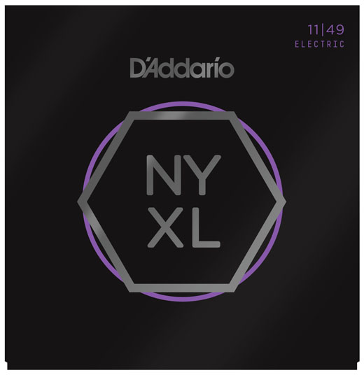 D'addario Jeu De 6 Cordes Nyxl1149 Nickel Wound Electric Guitar Medium 11-49 - Elektrische gitaarsnaren - Main picture