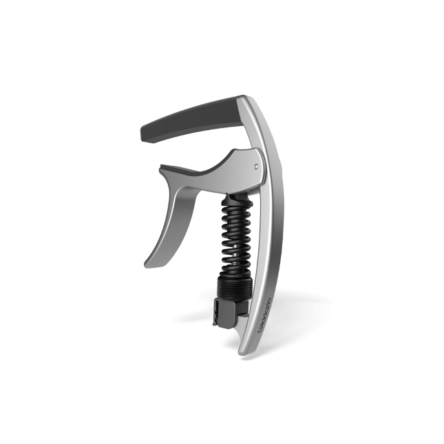 D'addario Tri-action Capodastre - Silver - Capo - Main picture