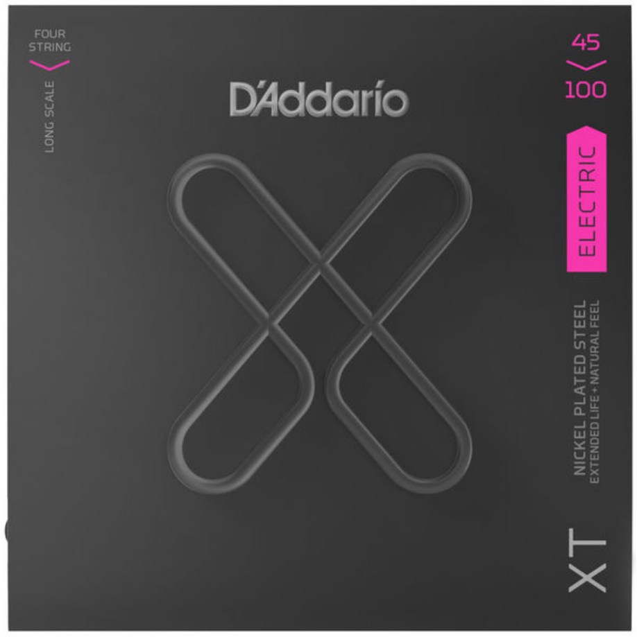 D'addario Xtb45100 Nps Electric Bass Long Scale 4c 45-100 - Elektrische bassnaren - Main picture