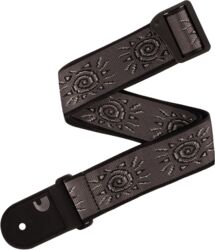 Gitaarriem D'addario 50PW03 Vintage Planet Waves Suns Silver