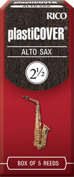 Saxofoon riet D'addario BOITE DE 5 ANCHES D'ADDARIO PLASTICOVER SAXOPHONE ALTO 2.5