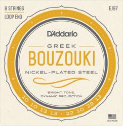 Bouzoukisnaren D'addario CDD EJ97 - Bouzouki Grec - Snarenset