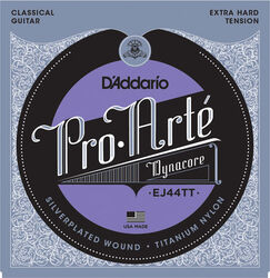 Nylonsnaren voor klassieke gitaar D'addario EJ44T Pro Arte Classical Dynacore - Snarenset