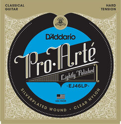 Nylonsnaren voor klassieke gitaar D'addario EJ46LP Pro Arte Classical Lightly Polished - Snarenset