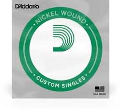 Elektrische gitaarsnaren D'addario Electric (1) NW030  Single XL Nickel Wound 030 - Snaar per stuk