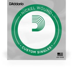 Elektrische gitaarsnaren D'addario Electric (1) NW030 Single XL Nickel Wound 030 - Snaar per stuk