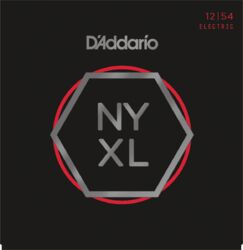 Elektrische gitaarsnaren D'addario NYXL1254 Nickel Wound Electric Guitar Strings, Heavy, 12-54 - Snarenset