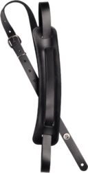 D'Addario Signature John Lennon Brown Leather Strap with Shoulder Pad