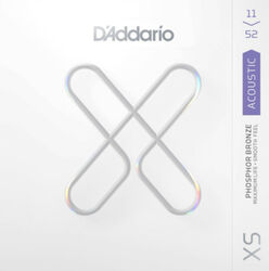 Westerngitaarsnaren D'addario XSAPB1152 Acoustic Guitar 6-String Set Phosphor Bronze Coated 11-52 - Snarenset