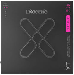 Elektrische bassnaren D'addario XTB45130 Electric Bass 5-String Set NPS Long Scale 45-130 - 5-snarige set