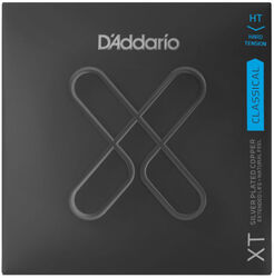 Nylonsnaren voor klassieke gitaar D'addario XTC46 Classical Guitar 6-String Set Silver Plated Copper 29-46 - Snarenset