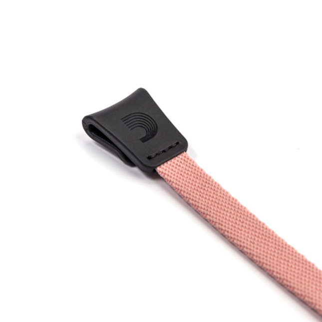 D'addario Eco-comfort Ukulele Strap Coral - Toebehoren voor andere snaarinstrumenten - Variation 2