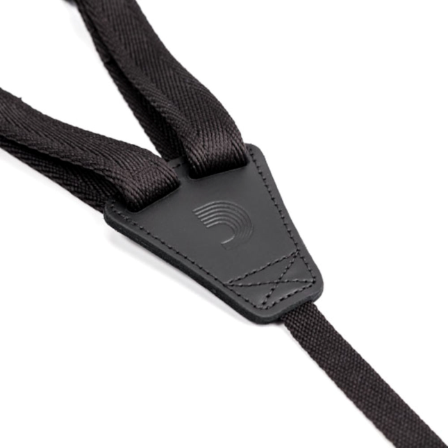 D'addario Eco-comfort Ukulele Strap Black - Toebehoren voor andere snaarinstrumenten - Variation 4