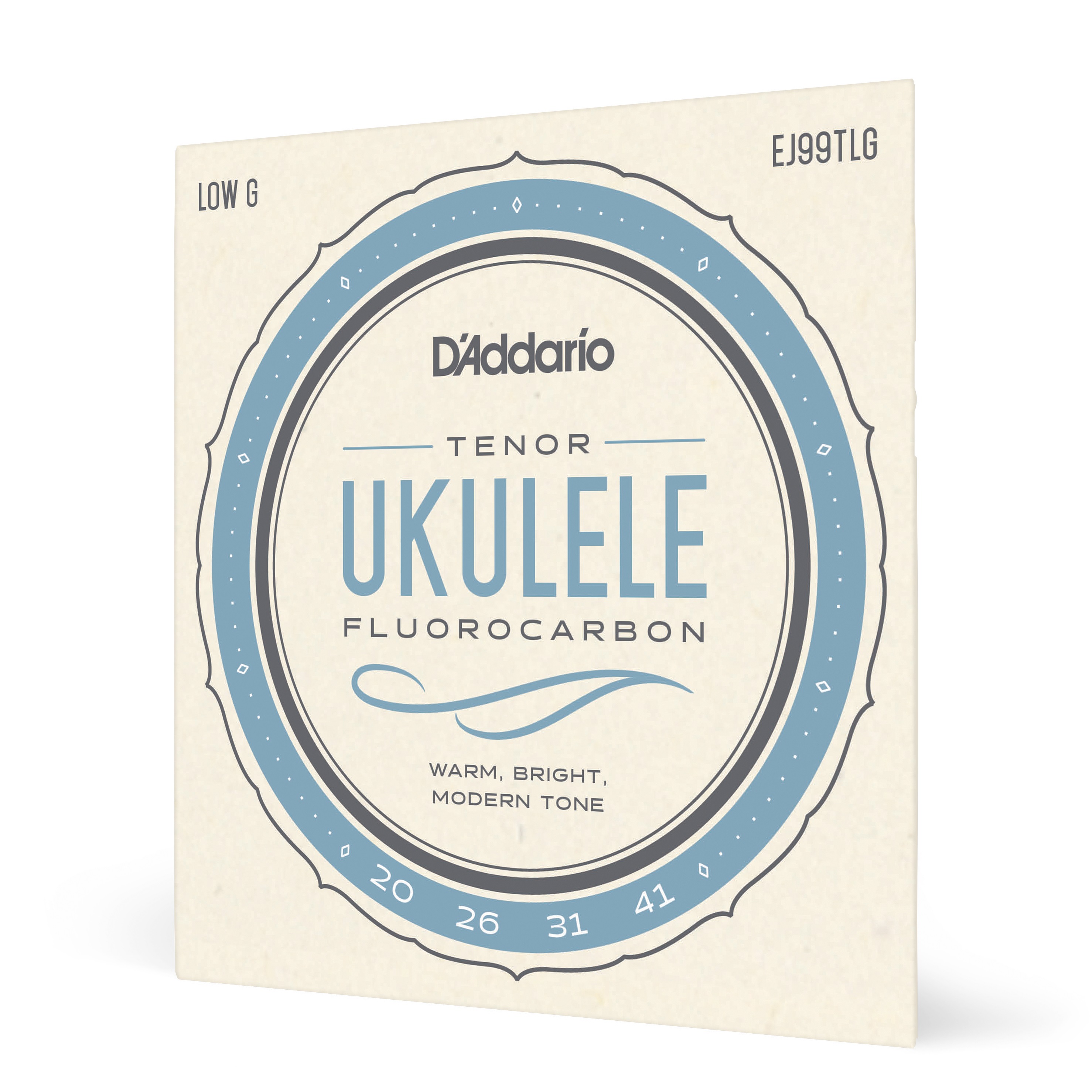 D'addario Ej99tlg Pro-arte Carbon Ukulele Tenor Low G - Ukulelesnaren - Variation 1