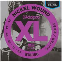 EXL156 Nickel Round Wound, Fender Bass VI, 24-84 - snarenset