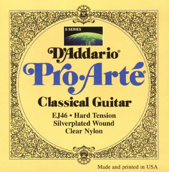 D'addario Jeu De 6 Cordes Ej46 Pro Arte Classical Nylon Core - Hard Tension - Nylonsnaren voor klassieke gitaar - Variation 1