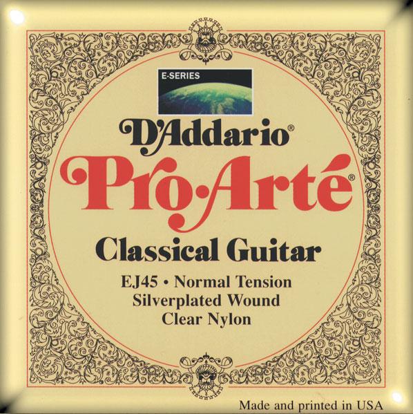 D'addario Jeu De 6 Cordes Ej45 Pro Arte Classical Nylon Core - Normal Tension - Nylonsnaren voor klassieke gitaar - Variation 1