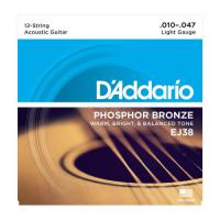 Phosphor Bronze EJ38 12-strings Light 10-47 - snarenset