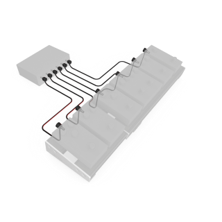 D'addario Kit D'alimentation Pour Pedale Xpnd - Toebehoren en onderdelen voor effecten - Variation 1