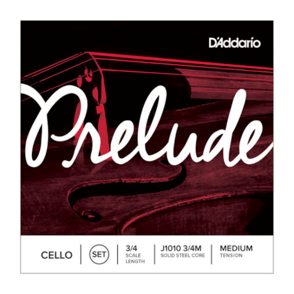 Cellosnaar D'addario Prelude J1010  3/4M Jeu De Cordes Pour Violoncelle 3/4 Medium