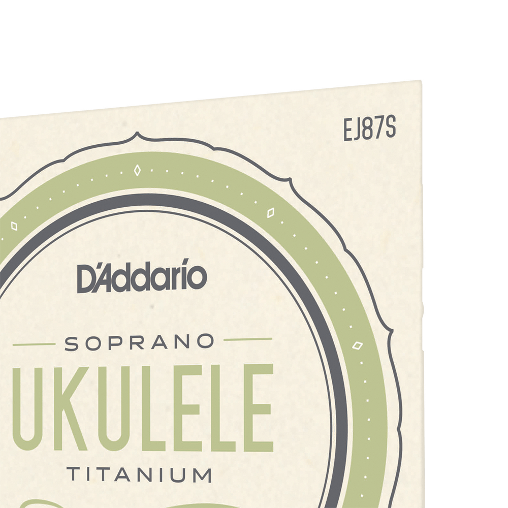 D'addario Ej87s UkulÉlÉ Soprano (4)  Pro-artÉ Titanium 028-029 - Ukulelesnaren - Variation 2