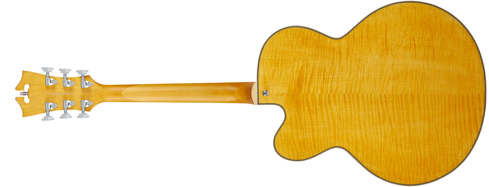 D'angelico Premier Exl1 1h Ht Ova - Satin Honey Blonde - Hollow bodytock elektrische gitaar - Variation 1