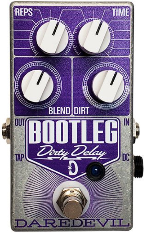 Daredevil Pedals Bootleg Dirty Delay V2 - Reverb/delay/echo effect pedaal - Main picture