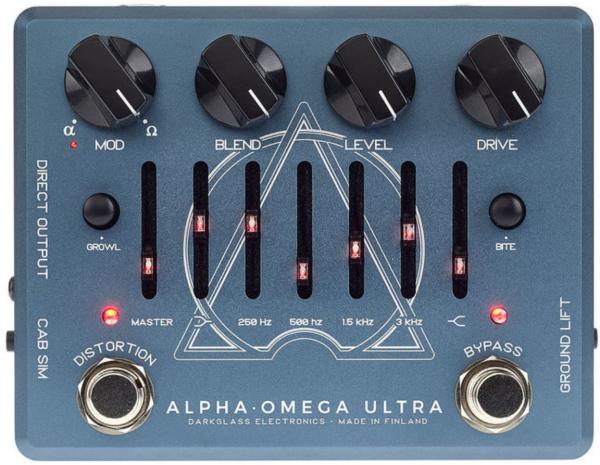 Overdrive/distortion/fuzz effectpedaal Darkglass Alpha·Omega Ultra V2 (Aux-In) Bass Preamp