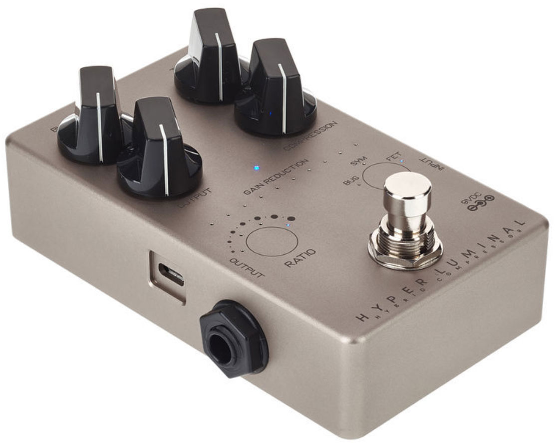 Darkglass Hyper Luminal Hybrid Compressor - Compressor/sustain/noise gate effectpedaal - Variation 2