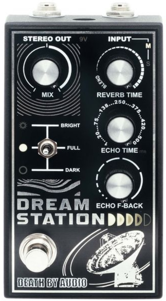 Death By Audio Dream Station Reverb / Delay - Reverb/delay/echo effect pedaal - Main picture