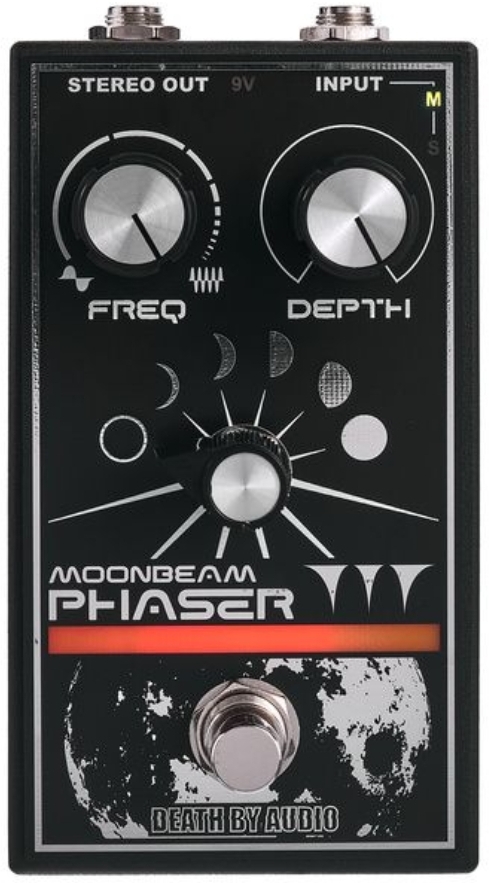 Death By Audio Moonbeam Phaser Destroyer - Modulation/chorus/flanger/phaser en tremolo effect pedaal - Main picture