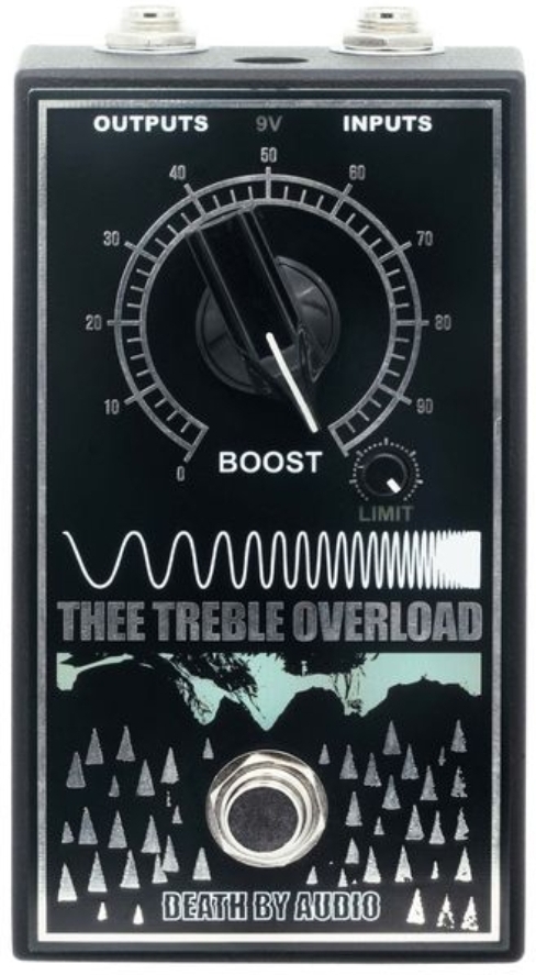 Death By Audio Thee Treble Overload Boost Destroyer - Overdrive/Distortion/fuzz effectpedaal - Main picture
