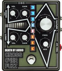 Overdrive/distortion/fuzz effectpedaal Death by audio Crossover Fuzz