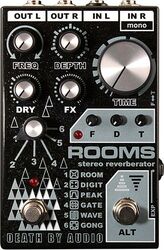 Reverb/delay/echo effect pedaal Death by audio ROOMS Reverb