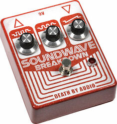Overdrive/distortion/fuzz effectpedaal Death by audio SOUNDWAVE BREAKDOWN