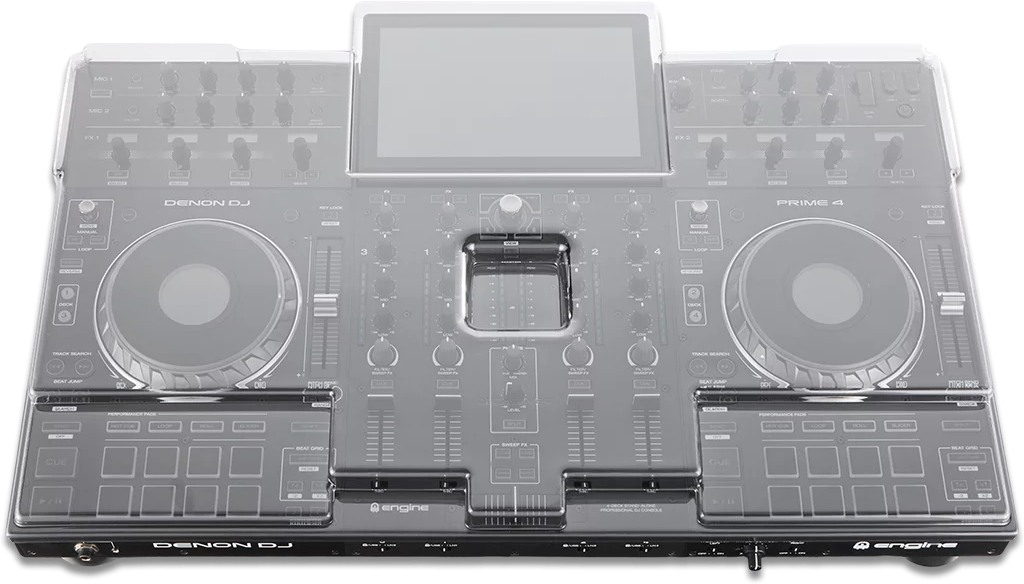 Decksaver Denon Prime 4 Cover - Draaitafelafdekking - Variation 1