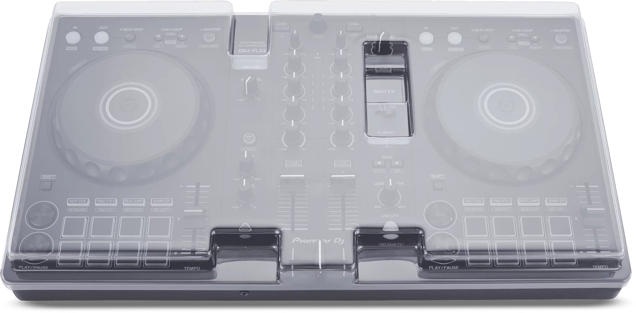 Decksaver Le Pioneer Dj Ddj-flx4 Cover - DJ hoes - Variation 1