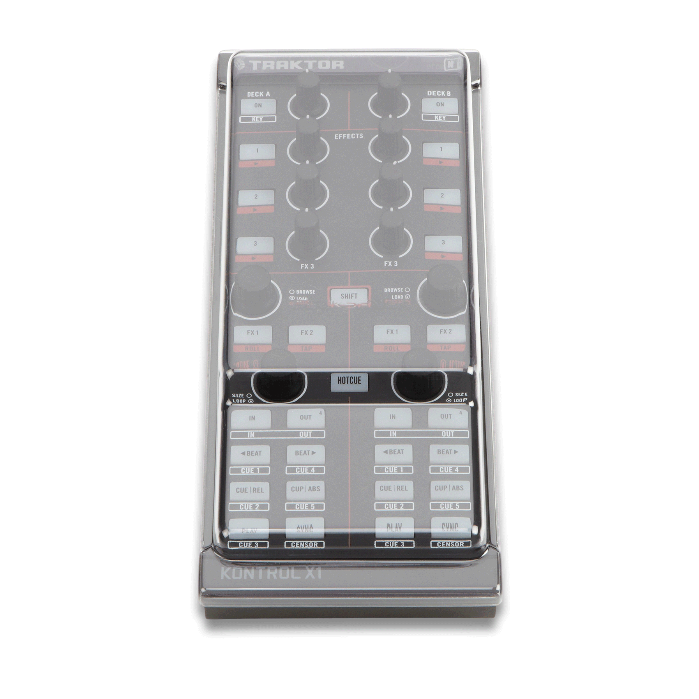 Decksaver Ni Kontrol Fxz1 (mk1 & 2) Cover - Draaitafelafdekking - Variation 2