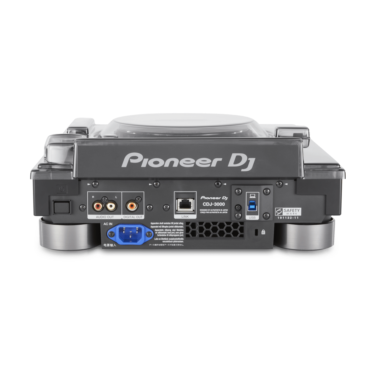 Decksaver Pioneer Dj Cdj 3000 Cover - Draaitafelafdekking - Variation 1