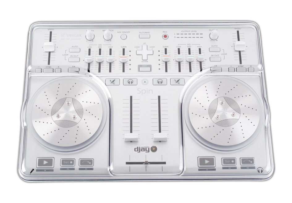 Decksaver Coque De Protection Pour Vestax Spin/ Typhoon Cover - Draaitafelafdekking - Variation 1