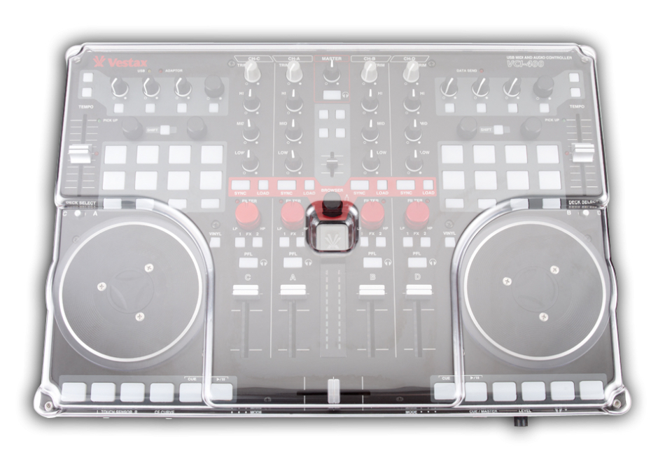 Decksaver Coque De Protection Pour Vestax Vci-400 Cover - Draaitafelafdekking - Variation 1