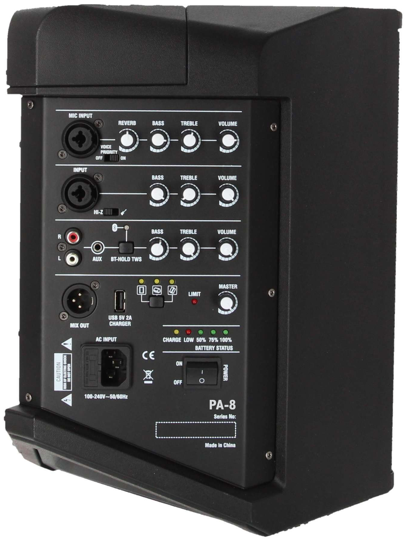 Definitive Audio Atlantis Pa-8 - Mobiele PA- systeem - Variation 1