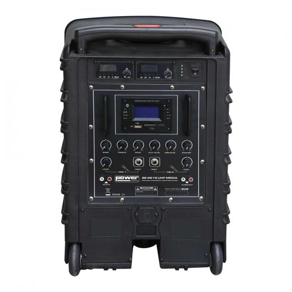 Mobiele pa- systeem  Power acoustics Be 9610 UHF Media