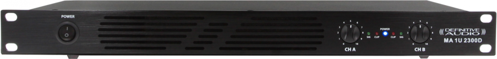 Definitive Audio Ma 1u 2300d - Stereo krachtversterker - Main picture
