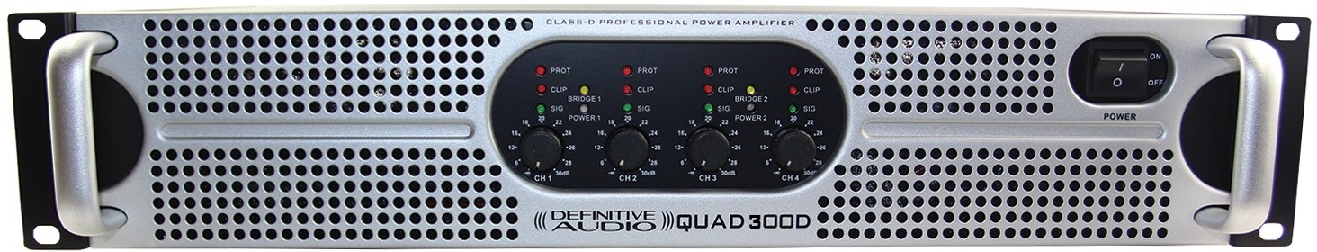 Definitive Audio Quad 300d - - Multi-kanalen krachtversterker - Main picture