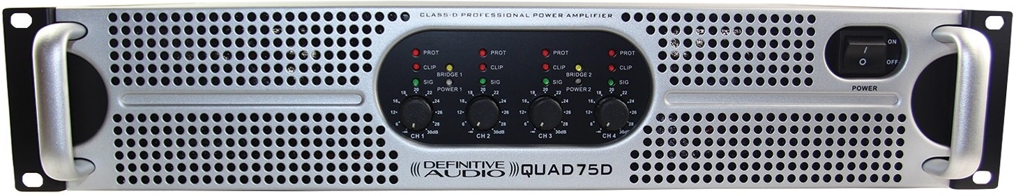 Definitive Audio Quad 75d - Multi-kanalen krachtversterker - Main picture