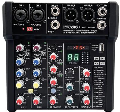 Definitive Audio Tm 22 Bu-dsp - Analoge Mengtafel - Main picture